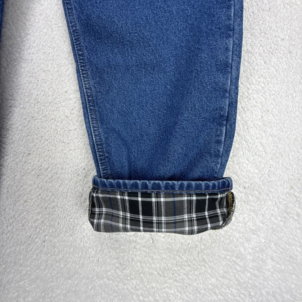 Carhartt‎ B172 DST Relaxed Fit Flannel Lined Straight Leg Jeans Mens 46x32 NWT